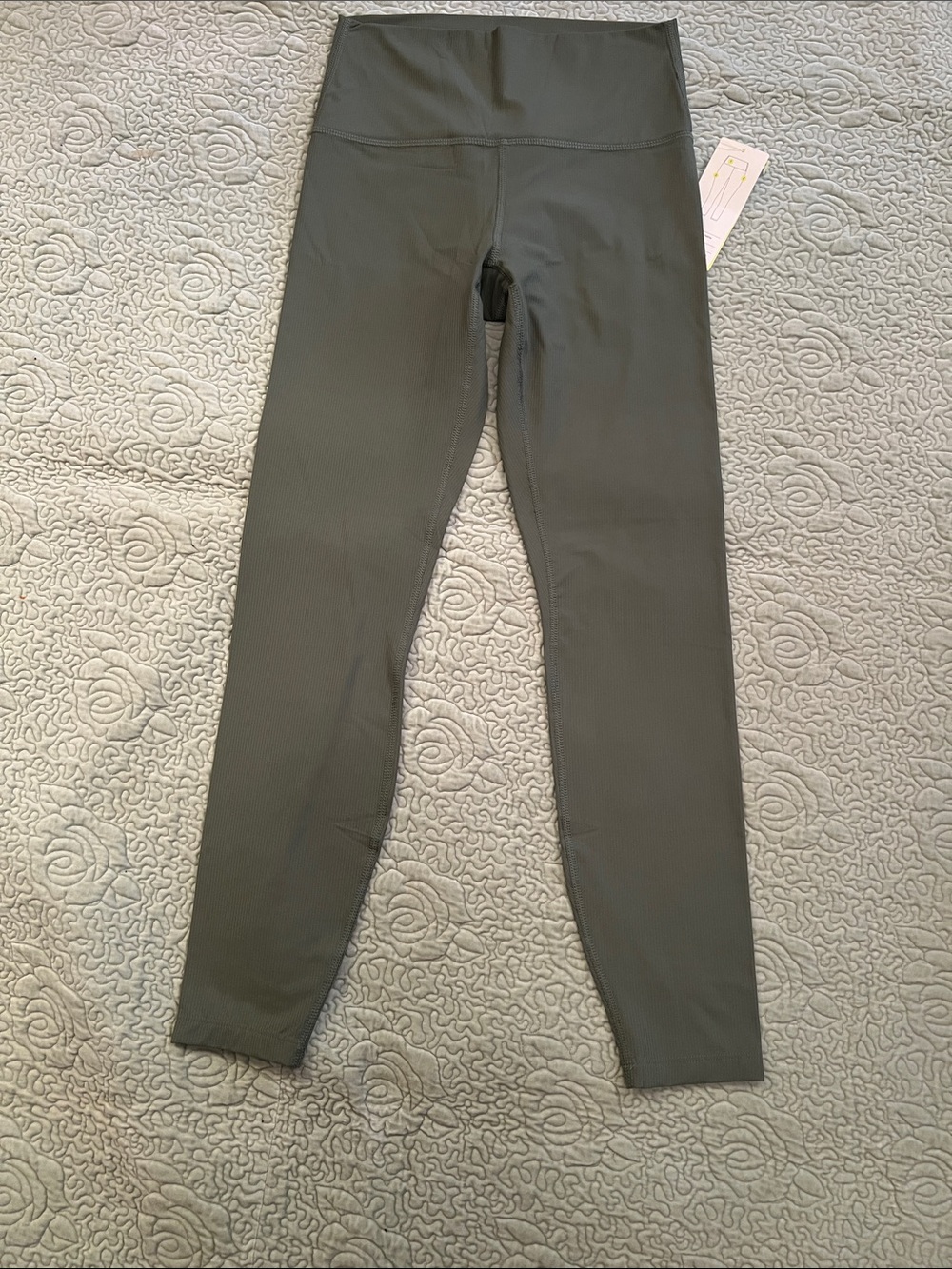 all in motion Olive Ribbed High-Waist Leggings